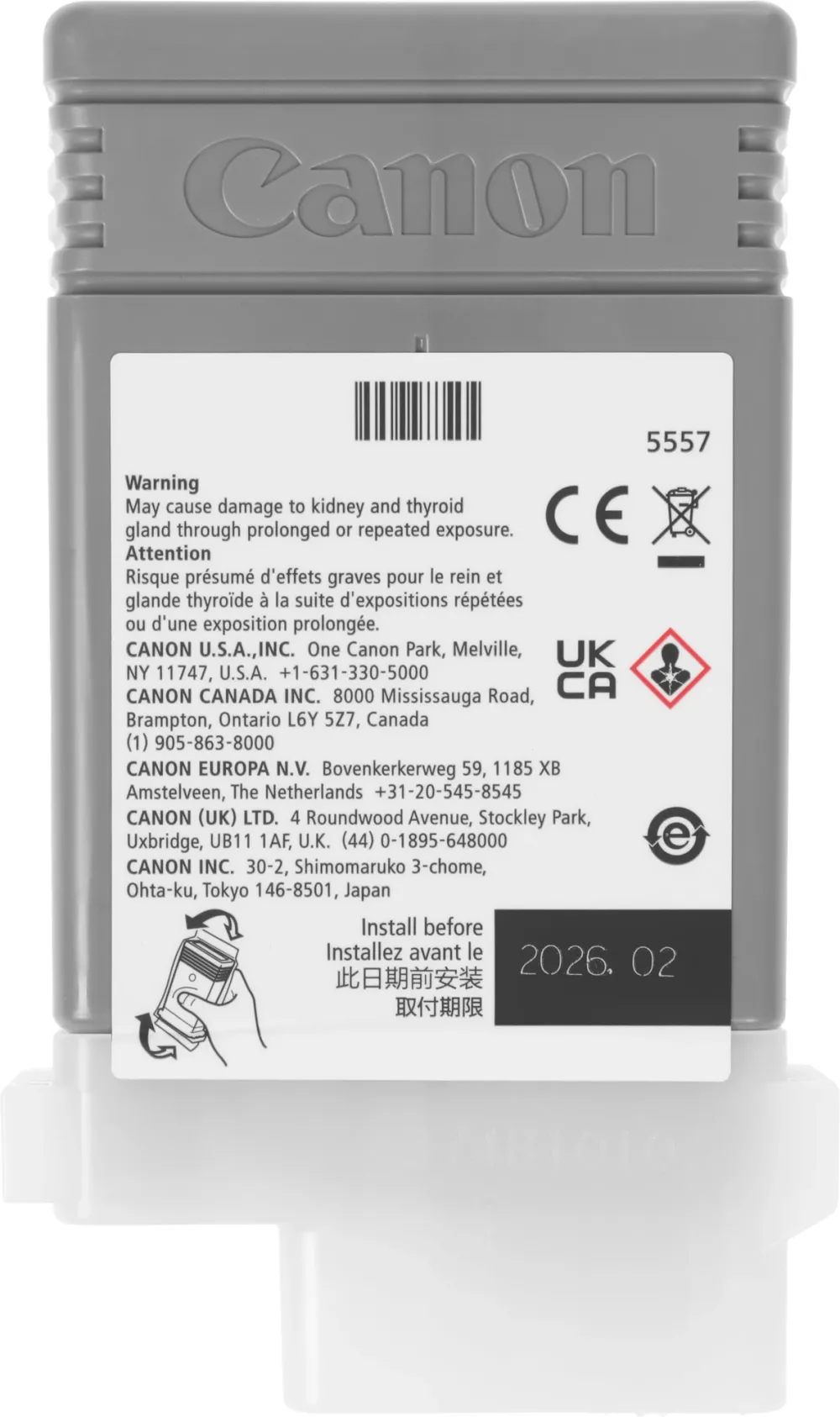 Картридж струйный Canon PFI-107BK 6705B001 черный (130мл) для Canon iP F680/685/780/785