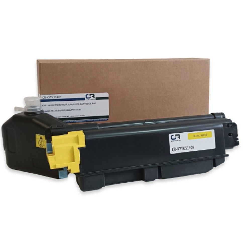 Картридж лазерный CopyRite CR-KYTK5140Y TK-5140Y желтый (5000стр.) для Kyocera P6130cdn/M6030cdn/M6530cdn