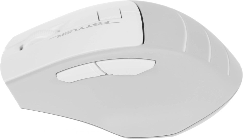 Мышь A4Tech Fstyler FG30S белый/серый оптическая 2000dpi silent беспров. USB 6but (FG30S WHITE)