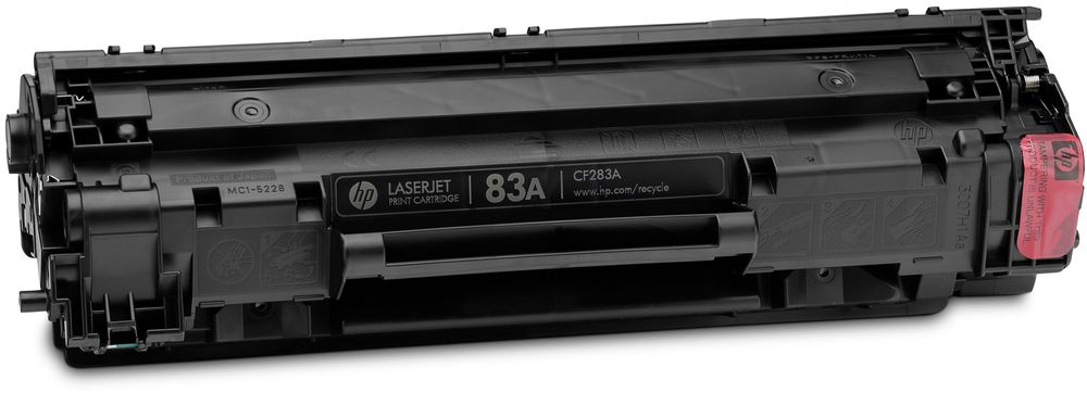 Картридж лазерный HP 83A CF283A черный бар.в компл. (1500стр.) для HP LJ Pro M125nw/M127fw