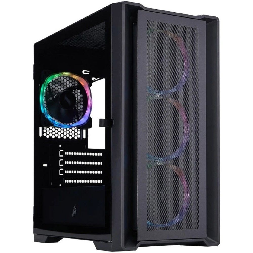 1STPLAYER TRILOBITE T4 MESH ARGB Black / mATX / 4x120mm ARGB fans / T4-BK-4FS7