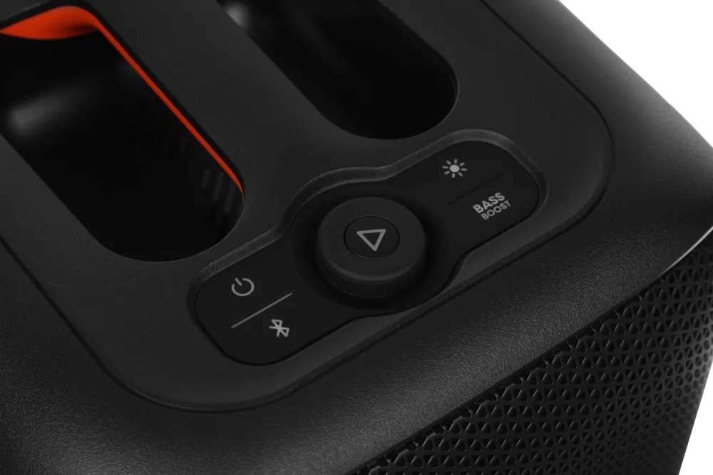 Минисистема Hi-Fi JBL PartyBox Encore Essential черный/оранжевый 100Вт USB BT