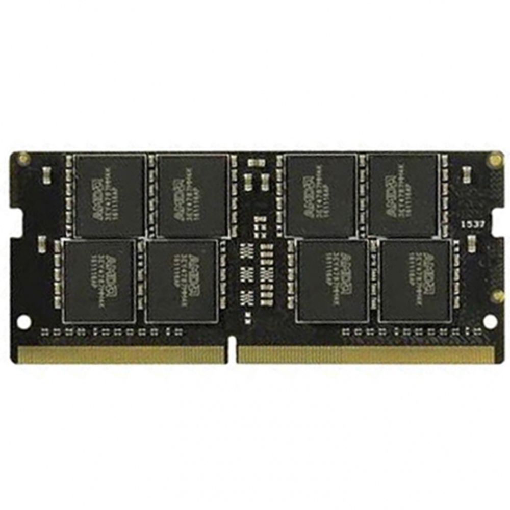 Модуль памяти AMD Radeon 8GB DDR3 1333 SO DIMM R338G1339S2S-UO Non-ECC, CL9, 1.5V, Black, Bulk (180350)
