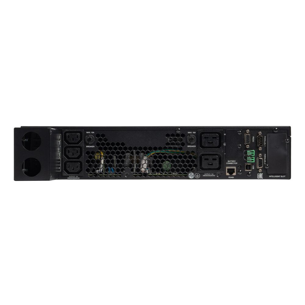 Источник бесперебойного питания  (8776) SKAT-UPS 6000-RACK-ON P3 - ИБП 6 кВт, On-Line, синус, внешн. АКБ 192В, ток заряда 15А
