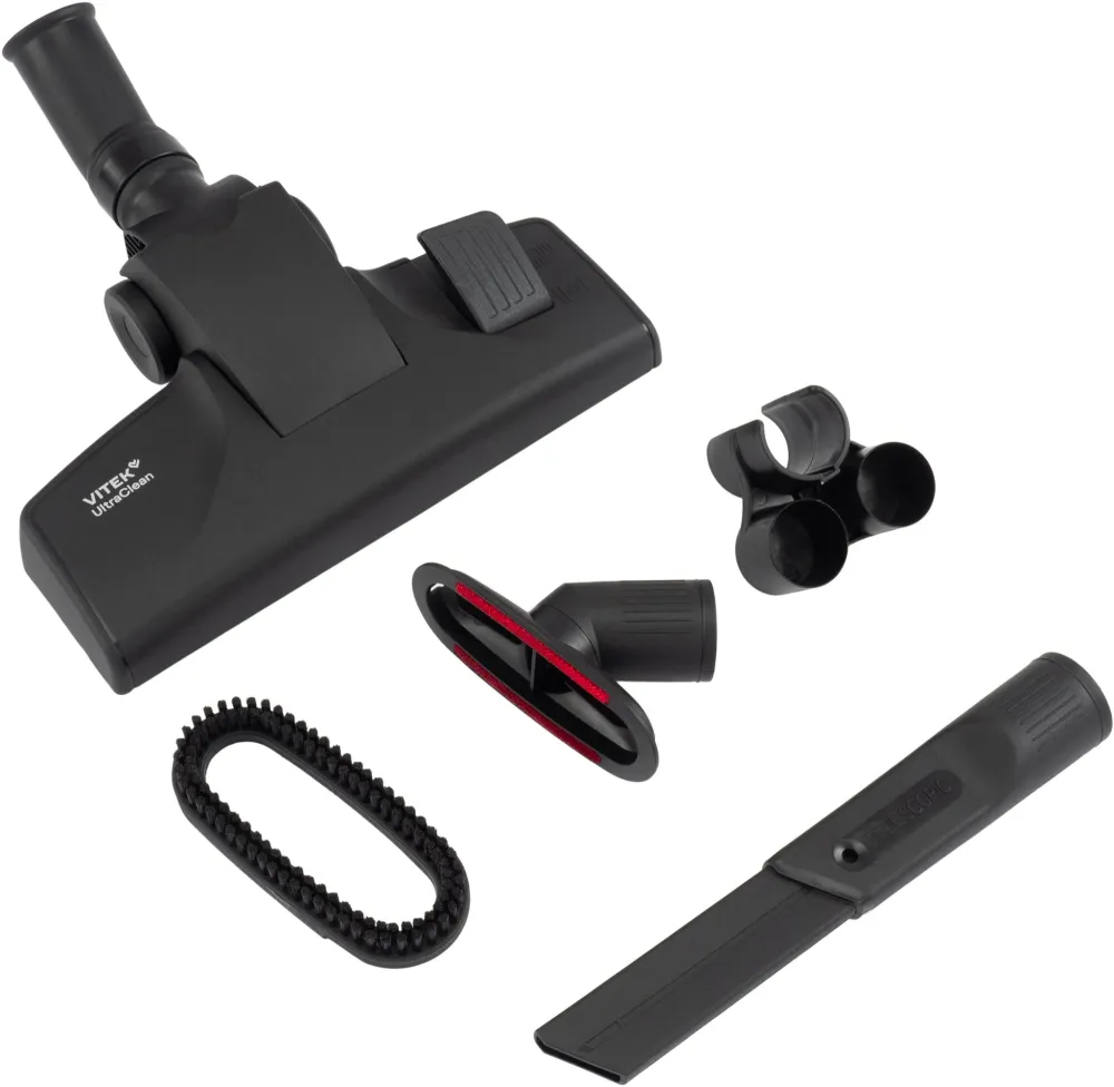 Пылесос Vitek VT-CV3113 2200Вт красный/серый