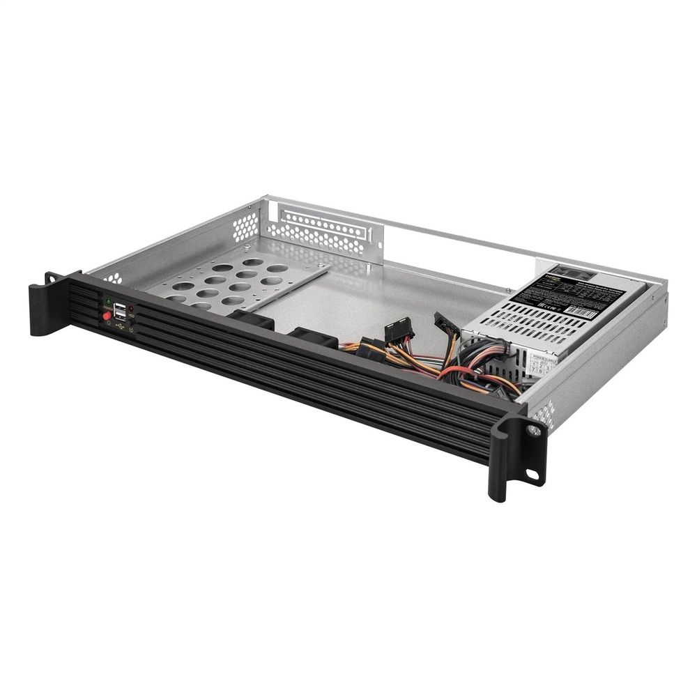 Exegate EX264949RUS Серверный корпус Exegate Pro 1U250-01 <RM 19", высота 1U, глубина 250, БП F350S, USB>