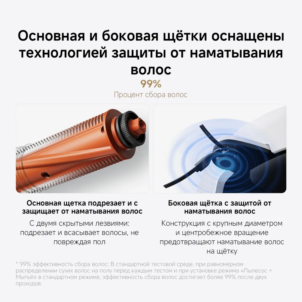 Пылесос-робот Xiaomi Robot Vacuum 5 EU 55Вт белый