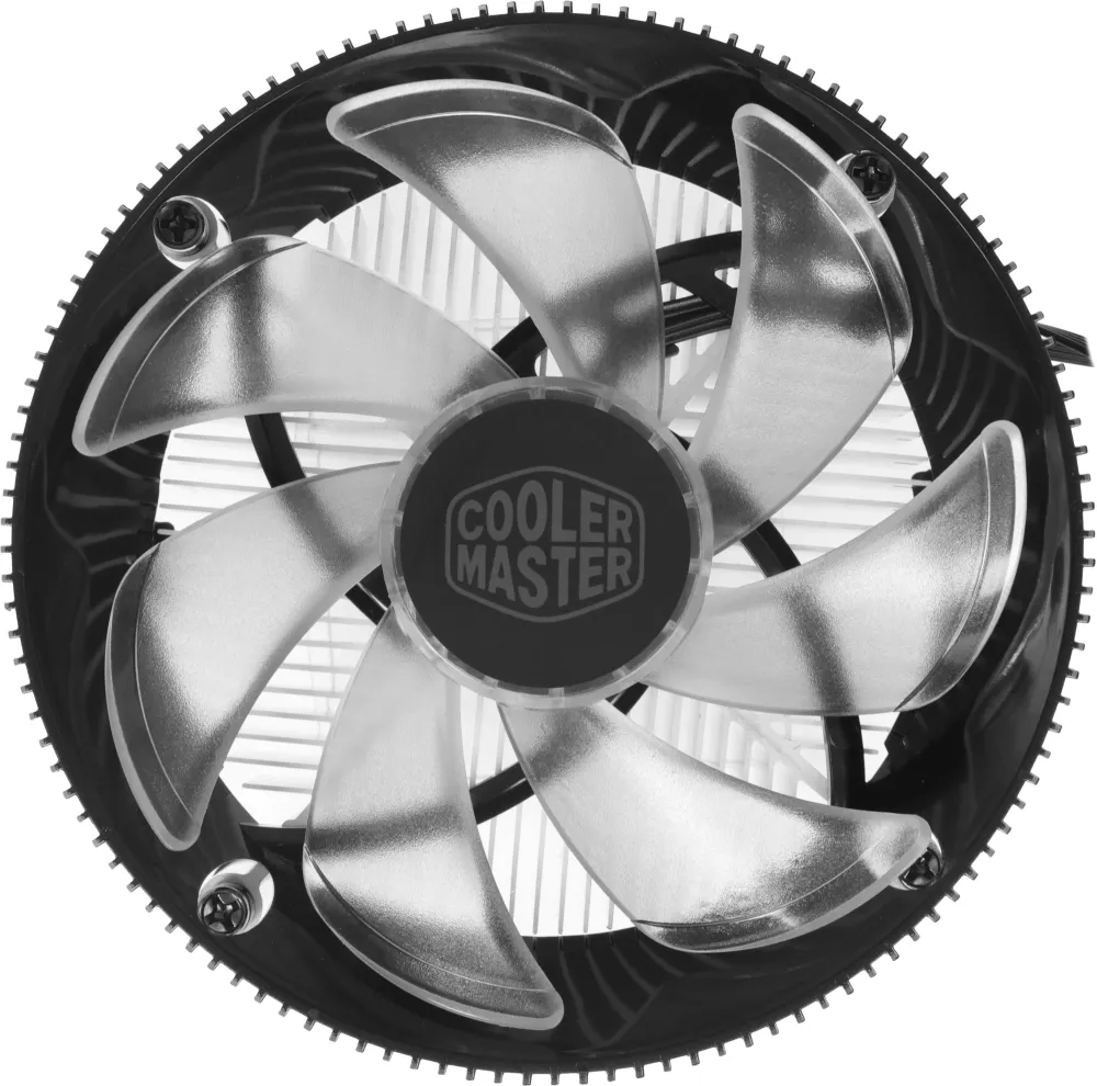 Устройство охлаждения(кулер) Cooler Master i70C ARGB Soc-1700/1851 серебристый/черный 4-pin 28dB Al 130W 400gr Ret (RR-I7C7-18PA-R1)