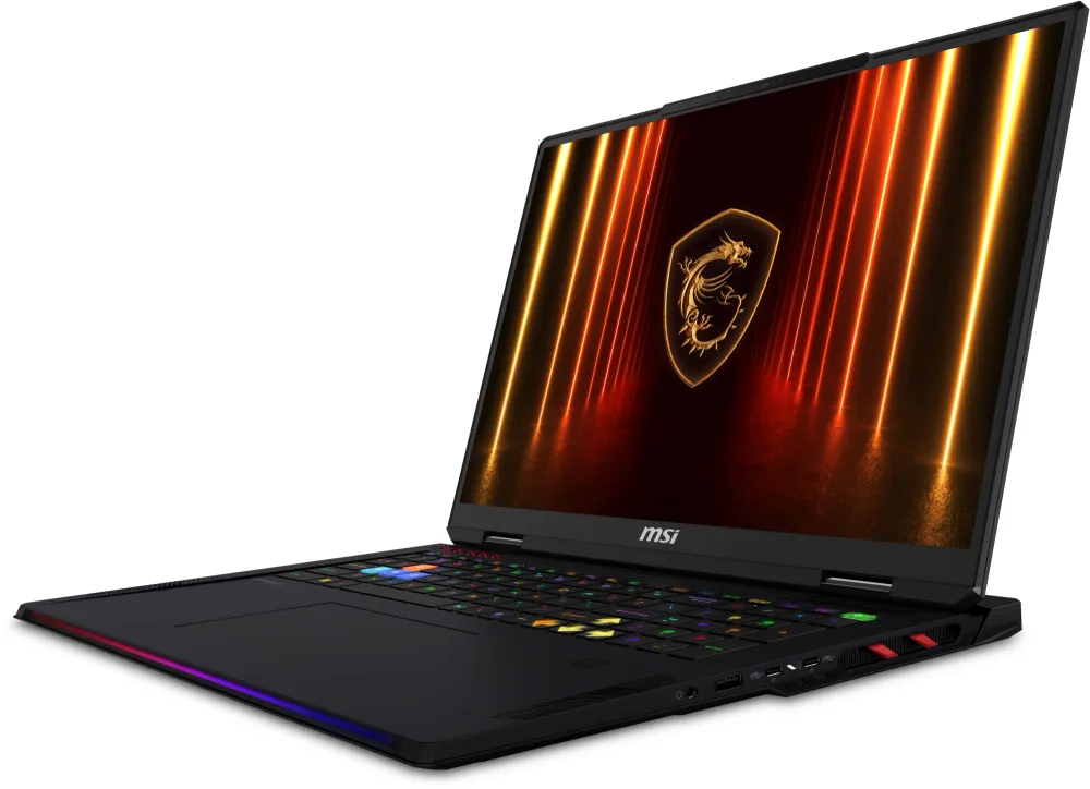 Ноутбук MSI Raider A18 HX A8WHG-409RU AMD Ryzen 9 8940HX/32Gb (2*16 D5)/SSD1Tb/RTX5070 Ti 12Gb (140W)/18"/IPS/WQXGA/2560x1600/240Hz/Win11/RJ-45/Core Black/3.6kg