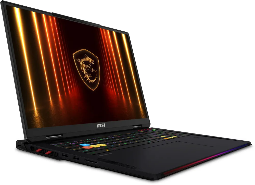 Ноутбук MSI Raider A18 HX A8WHG-409RU AMD Ryzen 9 8940HX/32Gb (2*16 D5)/SSD1Tb/RTX5070 Ti 12Gb (140W)/18"/IPS/WQXGA/2560x1600/240Hz/Win11/RJ-45/Core Black/3.6kg