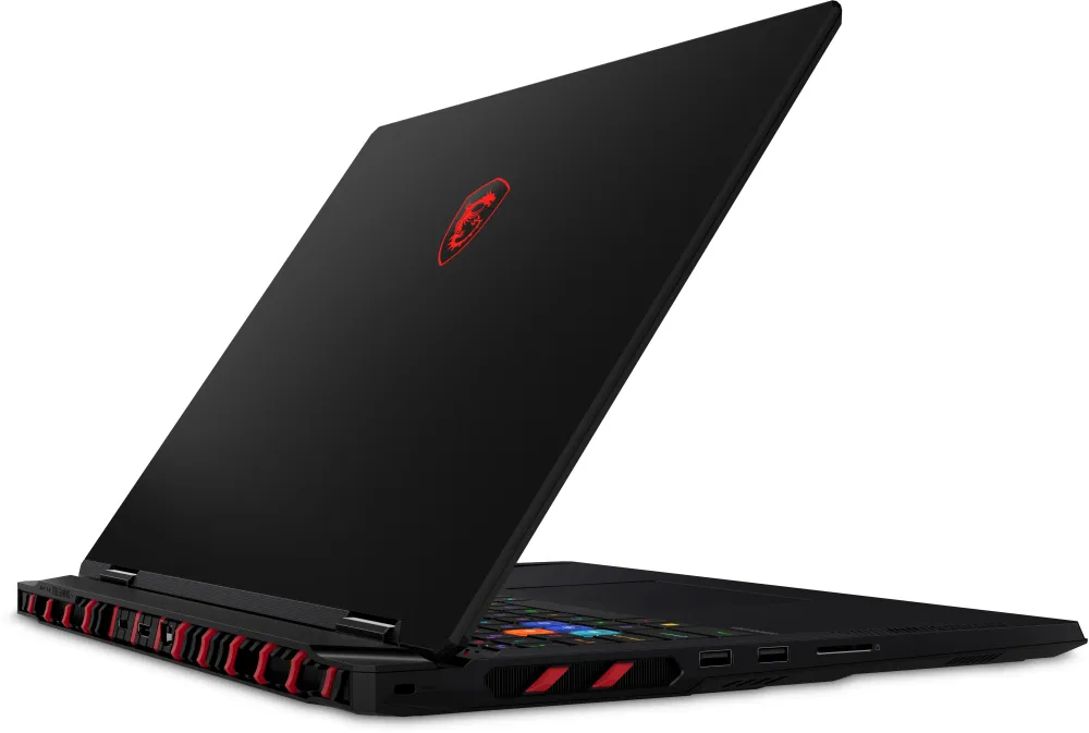 Ноутбук MSI Raider A18 HX A8WHG-409RU AMD Ryzen 9 8940HX/32Gb (2*16 D5)/SSD1Tb/RTX5070 Ti 12Gb (140W)/18"/IPS/WQXGA/2560x1600/240Hz/Win11/RJ-45/Core Black/3.6kg
