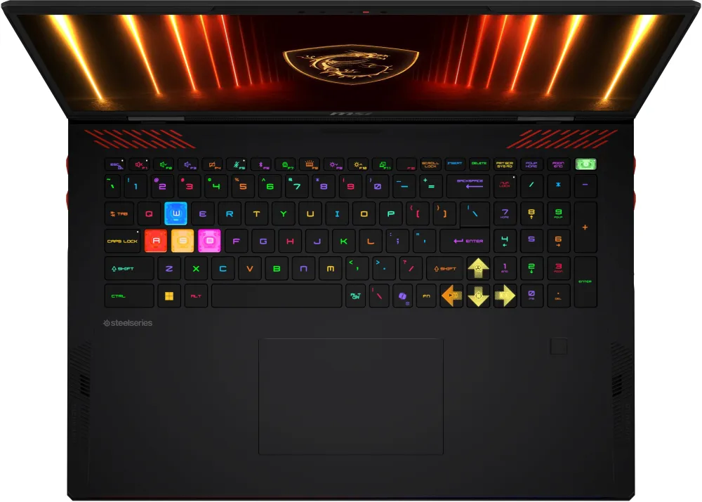 Ноутбук MSI Raider A18 HX A8WHG-409RU AMD Ryzen 9 8940HX/32Gb (2*16 D5)/SSD1Tb/RTX5070 Ti 12Gb (140W)/18"/IPS/WQXGA/2560x1600/240Hz/Win11/RJ-45/Core Black/3.6kg