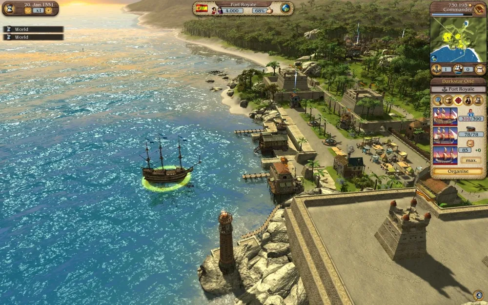 Игра для ПК Kalypso Media Port Royale 3 Gold and Patrician IV Gold - Double (12+)