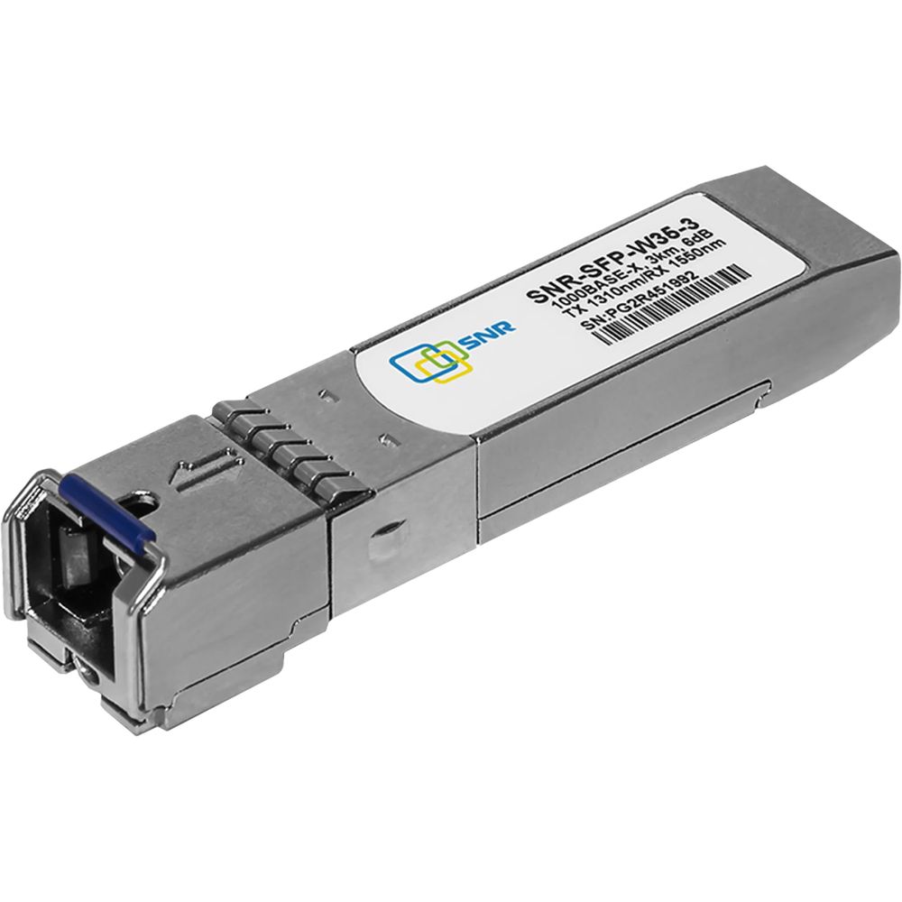 SNR SNR-SFP-W35-3-I Модуль SFP WDM, дальность до 3км (6dB), 1310нм, индустриальный