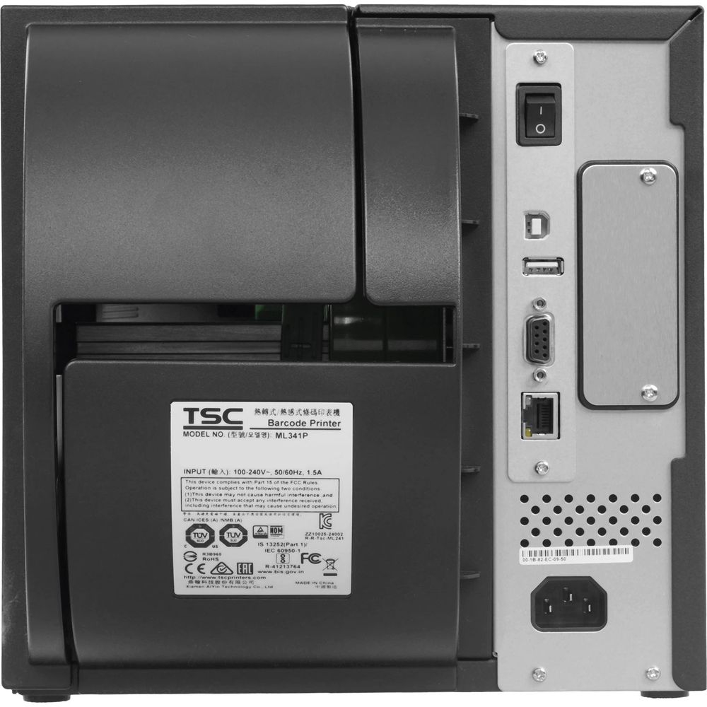 Термопринтер TSC ML341P (ML341P-A001-0202 ) 300dpi 152мм/с 2.3"/USB/RS232/Eth/Wi-Fi для печ.этик. черный