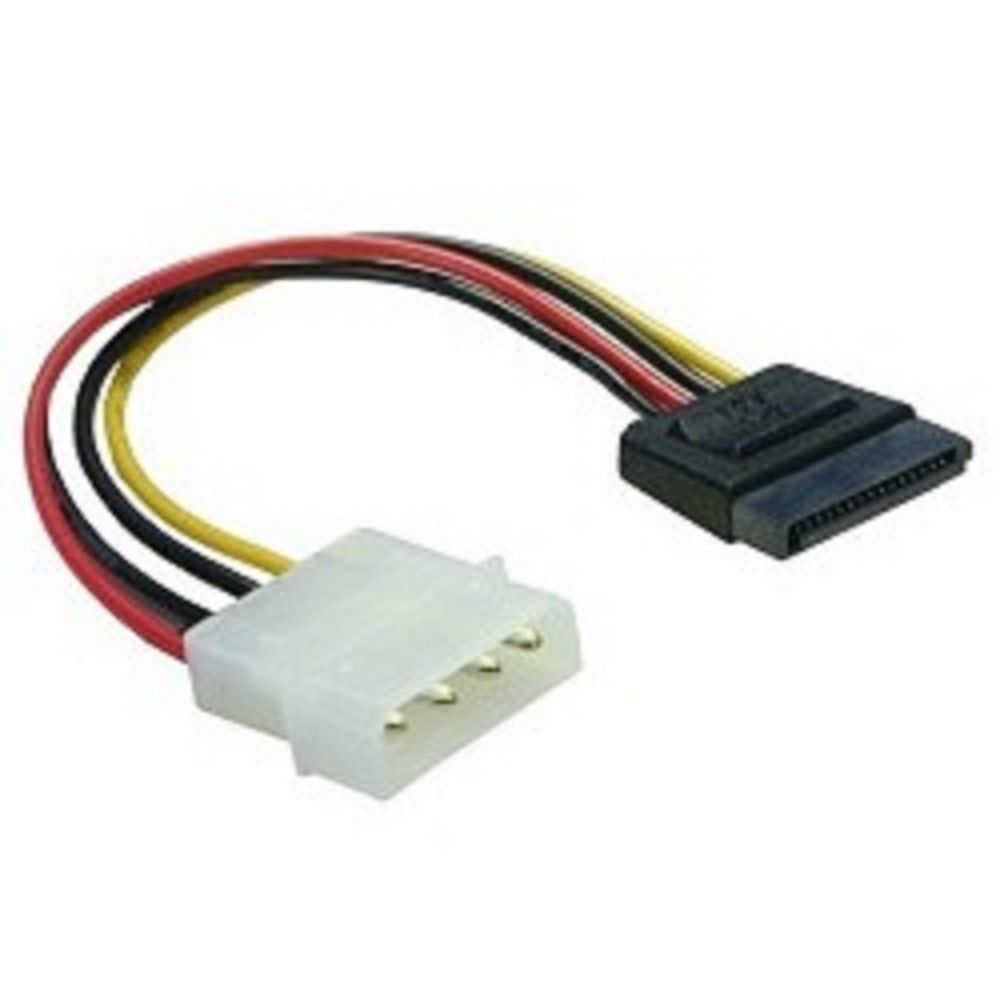 Кабель Cablexpert CC-SATA-PS Кабель питания SATA Cablexpert CC-SATA-PS, 15см, molex 4pin/sata 15pin, пакет {400} CC-SATA-PS (022866)