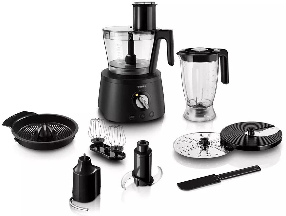 Кухонный комбайн Philips HR7776/90 1300Вт черный