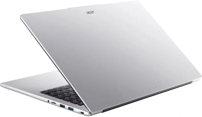 Ноутбук Acer Aspire Lite AL15-44P-R01T Ryzen 5 7430U 16Gb SSD512Gb AMD Radeon Graphics 15.6" IPS FHD (1920x1080) без ОС silver WiFi BT Cam (NX.DJZEX.001)