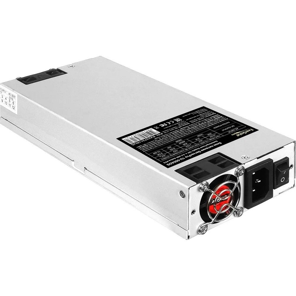 Exegate EX237311RUS Серверный БП 500W Exegate <ServerPRO-1U-500ADS> APFC,унив. для 1U, 4cm fan, 20+4pin/2x(4+4)pin , 5xSATA, 4xIDE