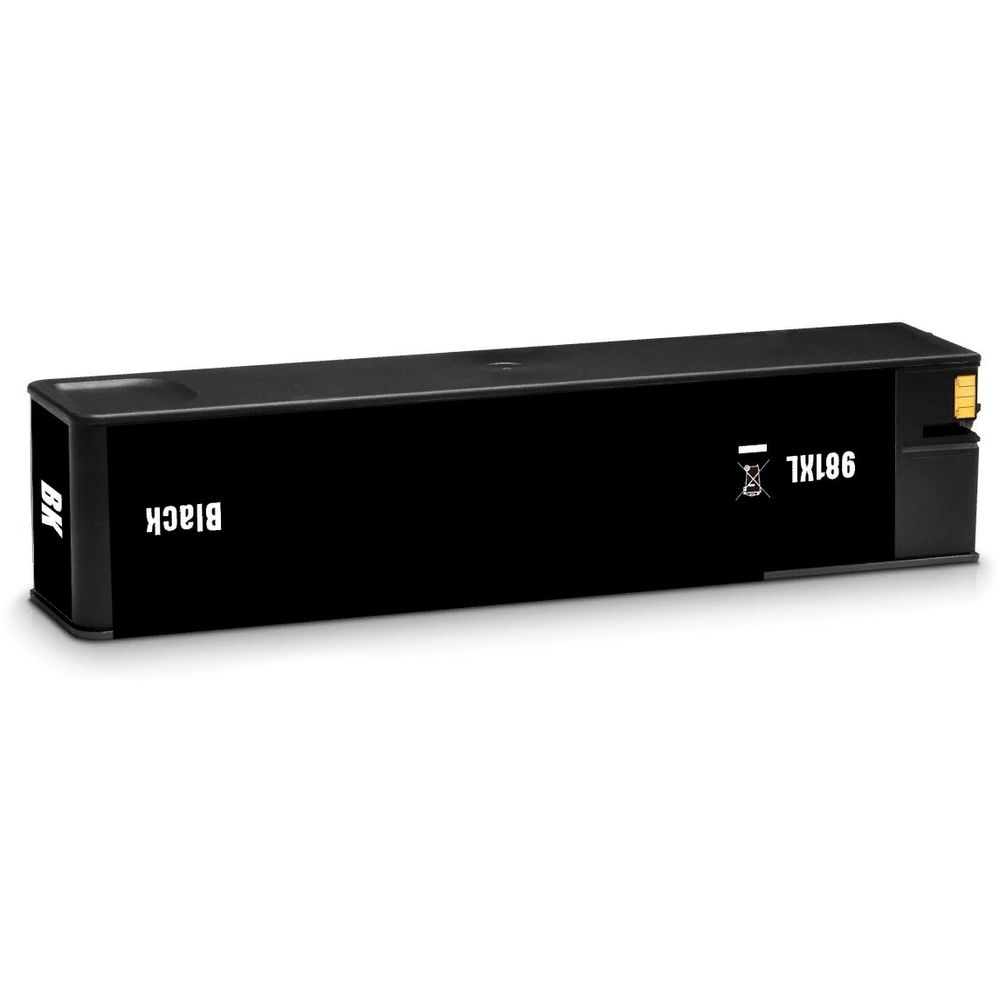 Картридж струйный Cactus CS-L0R12A 981Х черный пигментный (250мл) для HP PageWide 556dn Enterprise/586dn с чипом