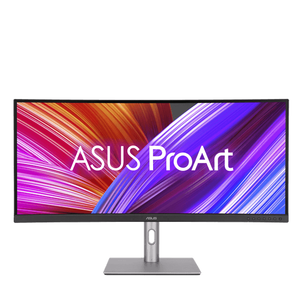 Монитор ASUS 34.1" I ProArt PA34VCNV PS Curved 3800R 3440x1440 5ms 60Hz 300cd DP*2 HDMI*2 USB Hub USB-C HAS VESA Speakers Black/Silver