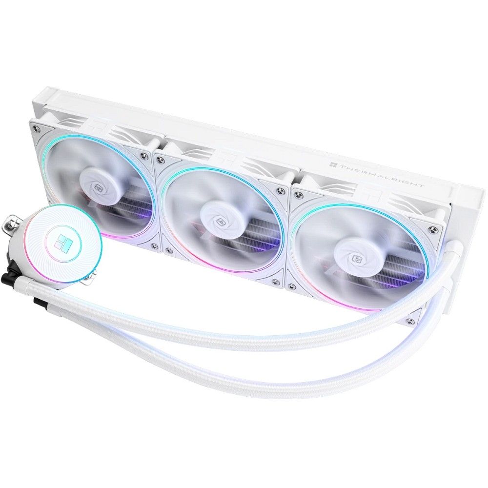Thermalright Система водяного охлаждения Aqua Elite 360 V5 ARGB White / Black / 3x120mm ARGB PWM Fans / TRAE360V5AW