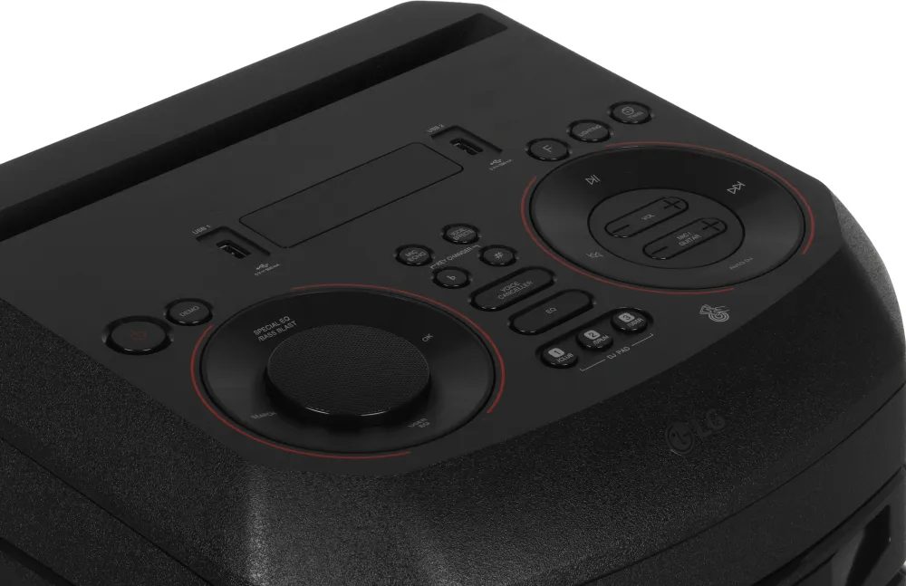 Минисистема LG XBOOM RNC9 черный 600Вт FM USB BT