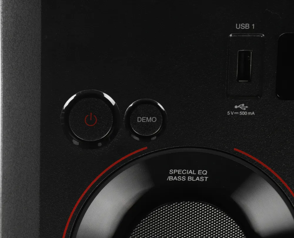 Минисистема LG XBOOM RNC9 черный 600Вт FM USB BT