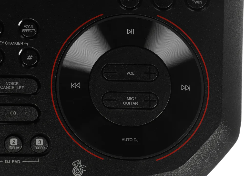Минисистема LG XBOOM RNC9 черный 600Вт FM USB BT