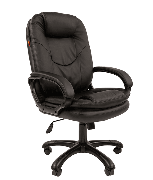 Офисное кресло Chairman    668   Россия     экопремиум черный (черный пластик)