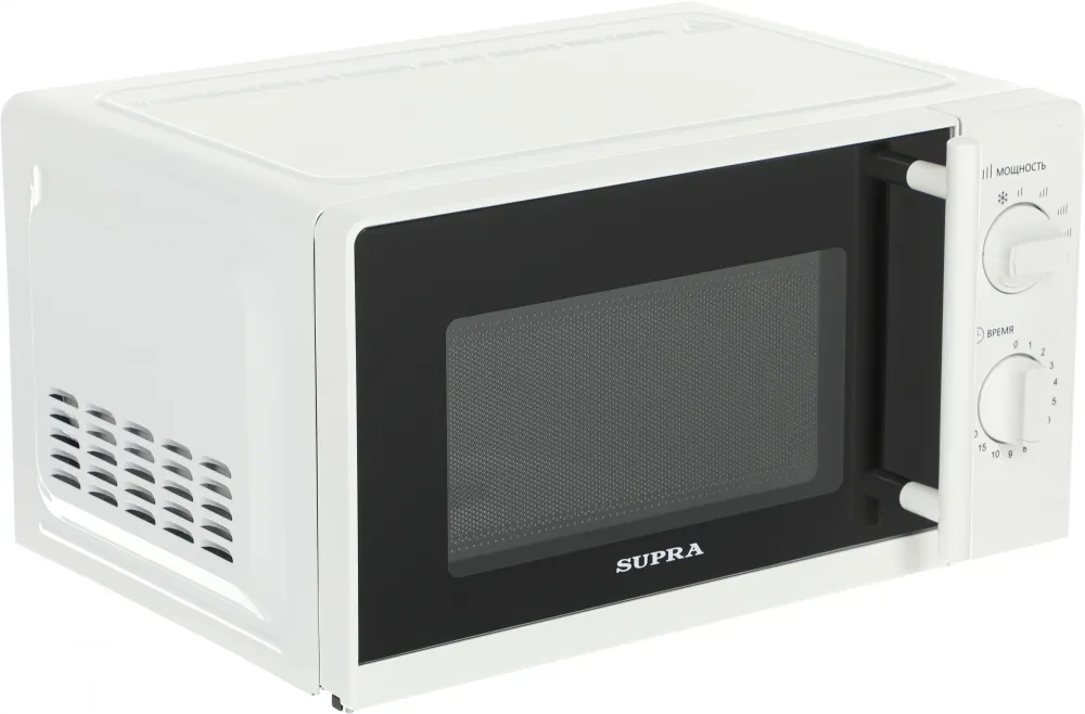Микроволновая Печь Supra 20MW40 20л. 700Вт белый/черный