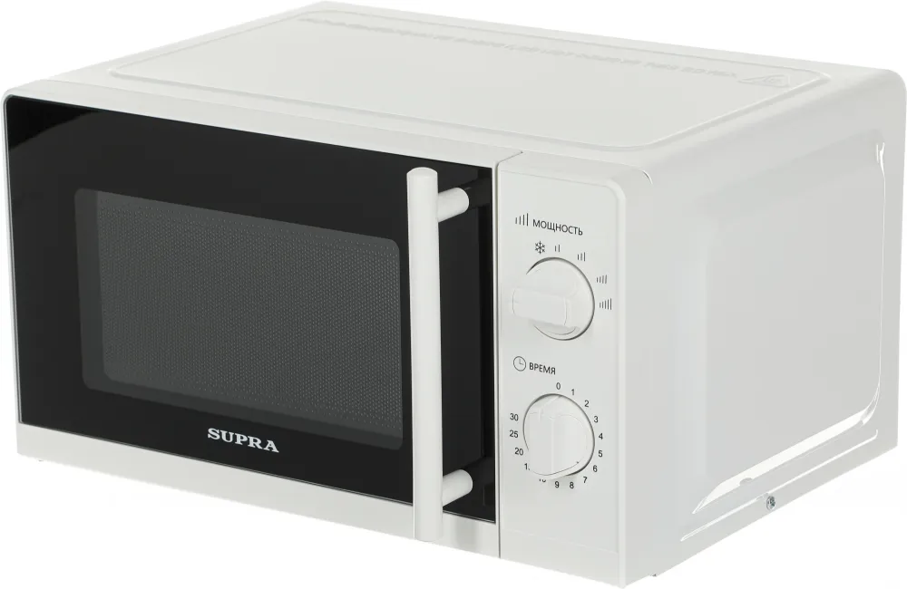 Микроволновая Печь Supra 20MW40 20л. 700Вт белый/черный