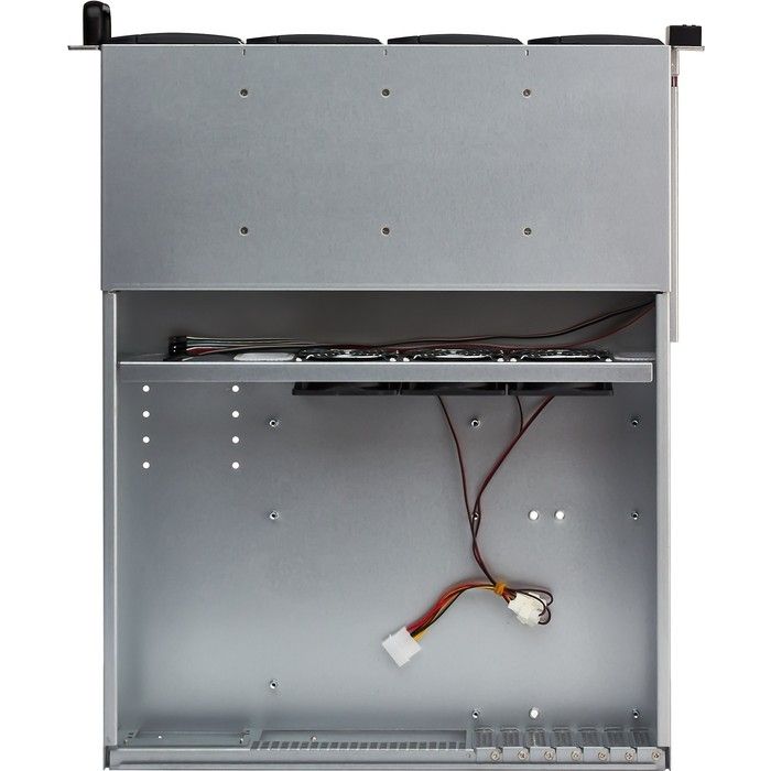 Exegate EX294273RUS Серверная платформа ExeGate Pro 2U550-HS12 <RM 19", высота 2U, глубина 550, Redundant БП 2x1000W, 12xHotSwap, USB>