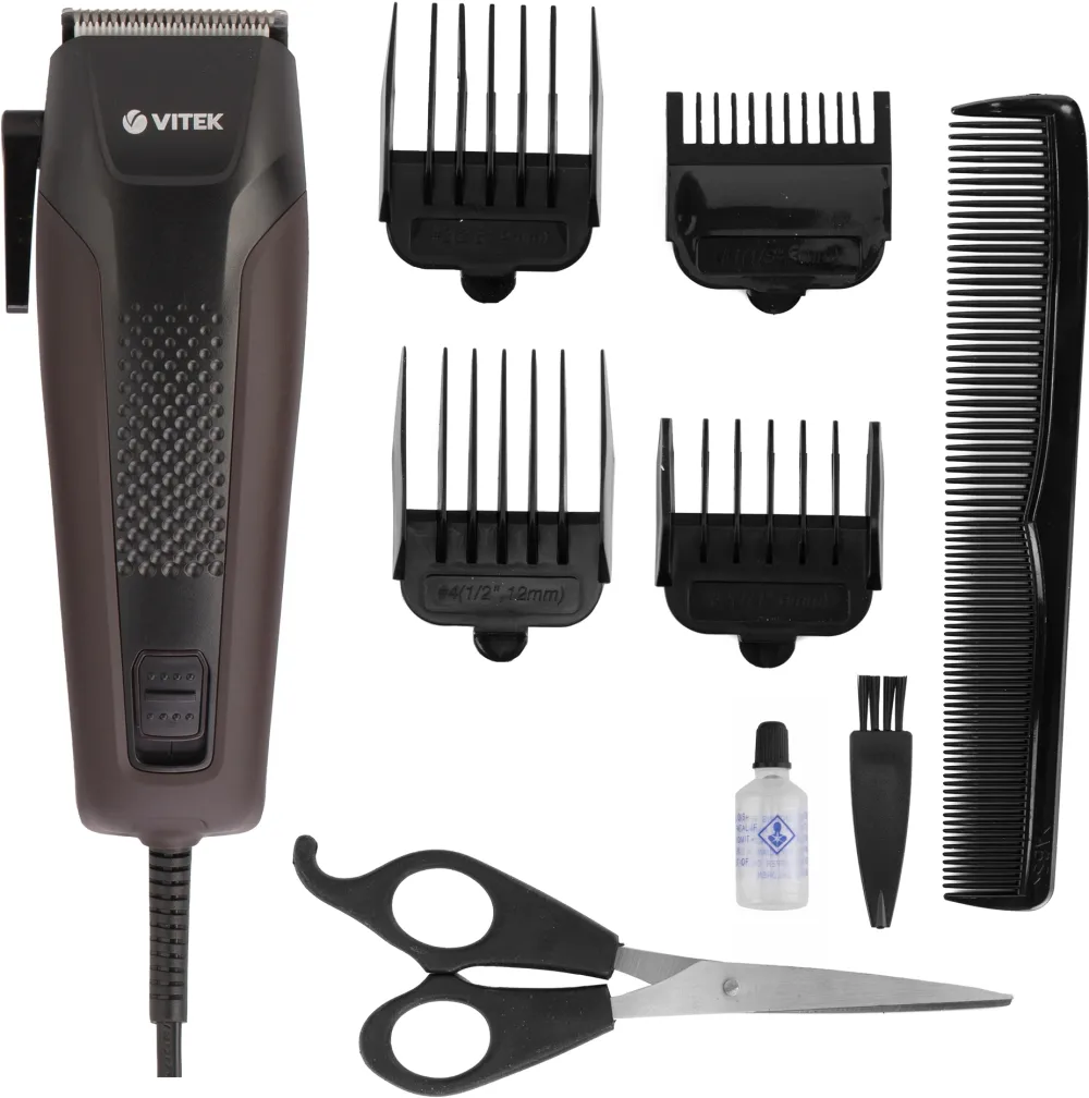 Машинка для стрижки Vitek VT-2581 разноцветный 7Вт