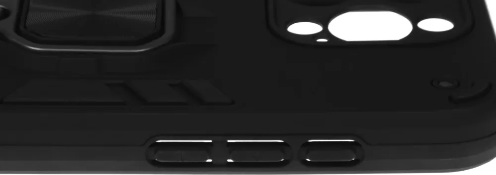 Чехол (клип-кейс) BoraSCO для Apple iPhone 16 Pro Anti-Shok Case черный (74534)