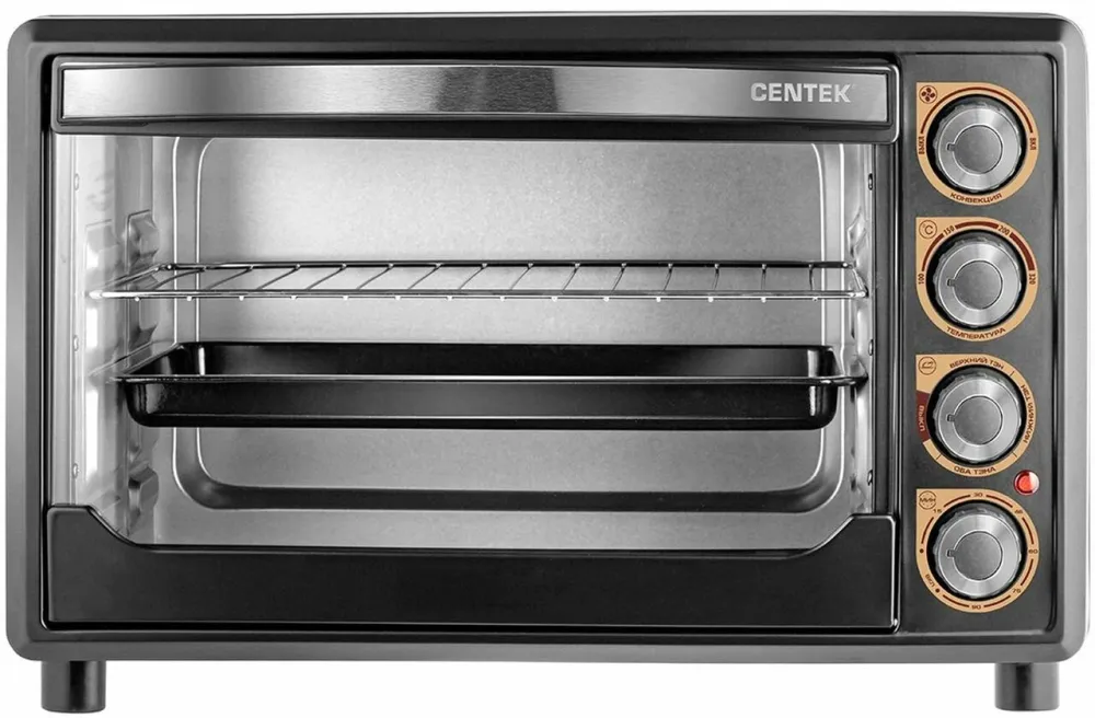 Мини-печь Centek CT-1530-36 36л. 1600Вт черный