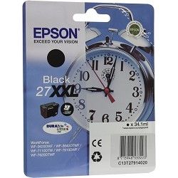 EPSON C13T27914020/4022 Картридж с черными чернилами DURABrite Ultra экстраповышенной XXL емкости (2200 стр.) для Epson WorkForce WF-7620DTWF (cons ink)