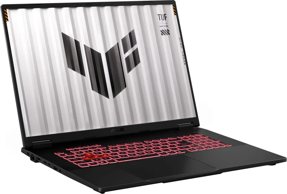 Ноутбук Asus TUF Gaming A18 FA808UP-S8117 Ryzen 7 260 16Gb SSD512Gb NVIDIA GeForce RTX 5070 8Gb 18" IPS FHD+ (1920x1200) без ОС grey WiFi BT Cam (90NR0NL1-M00640)