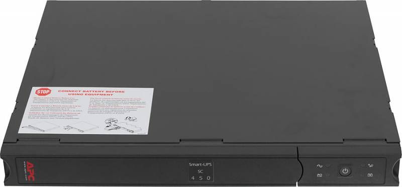 Источник бесперебойного питания APC Smart-UPS SC 450VA/280W, 230V, 1U Rackmount/Tower, Line-Interactive, Data line surge protection, Hot Swap User Replaceable Batteries, 1 year warranty