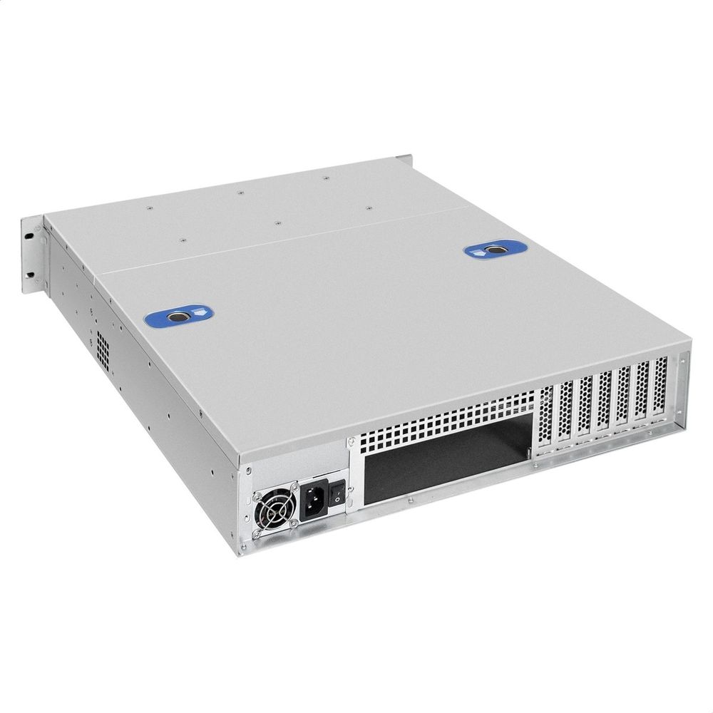 Exegate EX281294RUS Серверный корпус ExeGate Pro 2U550-HS12 <RM 19", высота 2U, глубина 550, БП 1U-500ADS,12xHotSwap, USB>