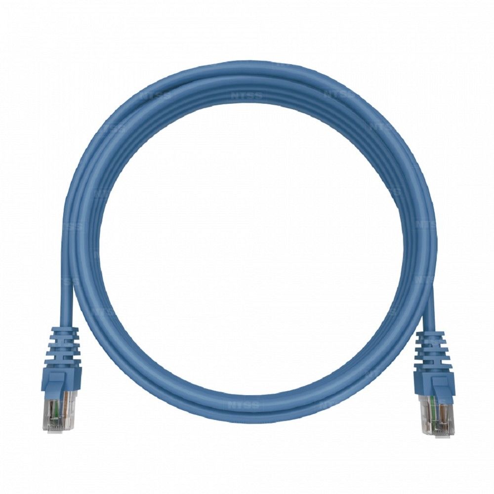 NTSS Патч-корд NTSS PREMIUM 2xRJ45/8P8C, T568B UTP CAT5e LSZH 1,5 метра, синий NTSS-PC-PM-UTP-RJ45-5e-1.5-LSZH-BU