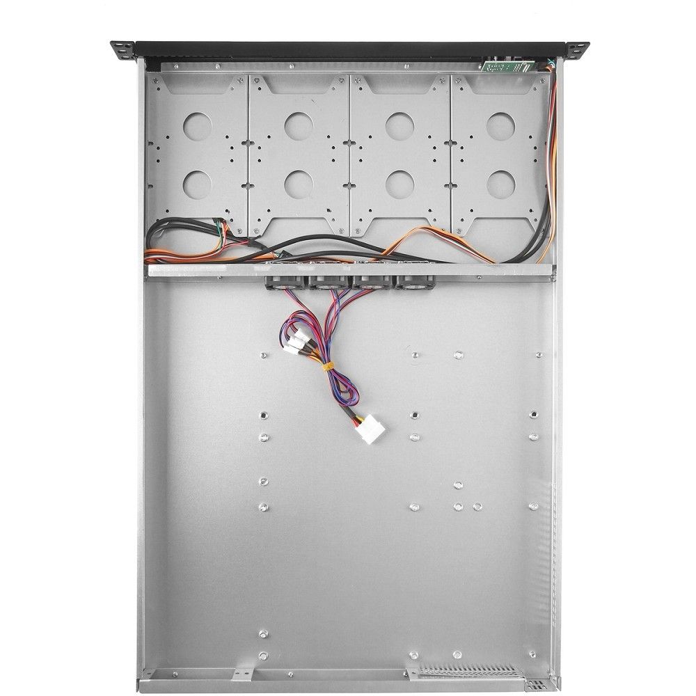 Exegate EX288496RUS Серверный корпус ExeGate Pro 1U650-04 <RM 19", высота 1U, глубина 650, БП 1U-800ADS, USB>