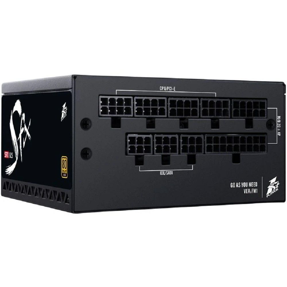 1STPLAYER SFX 850W GOLD / SFX, APFC, 80 PLUS Gold, SR + LLC + DC-DC, 80mm fan, full modular / PS-850SFX