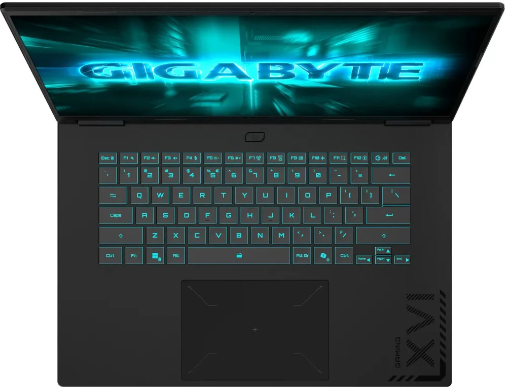 Ноутбук Gigabyte GAMING A16 Core Ultra 9 185H 16Gb SSD1Tb NVIDIA GeForce RTX 5070 8Gb 16" IPS FHD+ (1920x1200) без ОС black WiFi BT Cam (EWHS3KZ894SD)