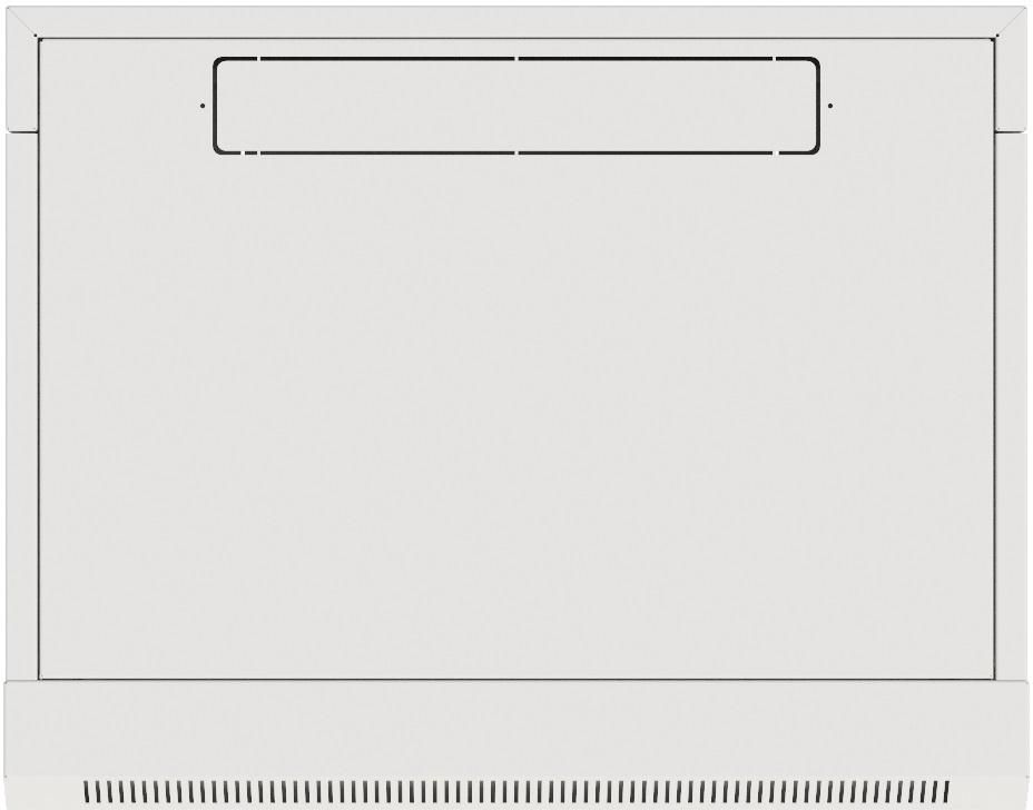 Шкаф коммутационный NTSS Премиум (NTSS-W9U6060GS-2) настенный 9U 600x600мм пер.дв.стекл 60кг серый 500мм 22кг 220град. 500мм IP20 сталь