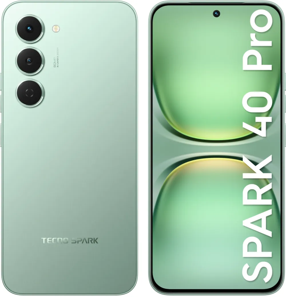 Смартфон Tecno SPARK 40 Pro 8+256Gb зелёный