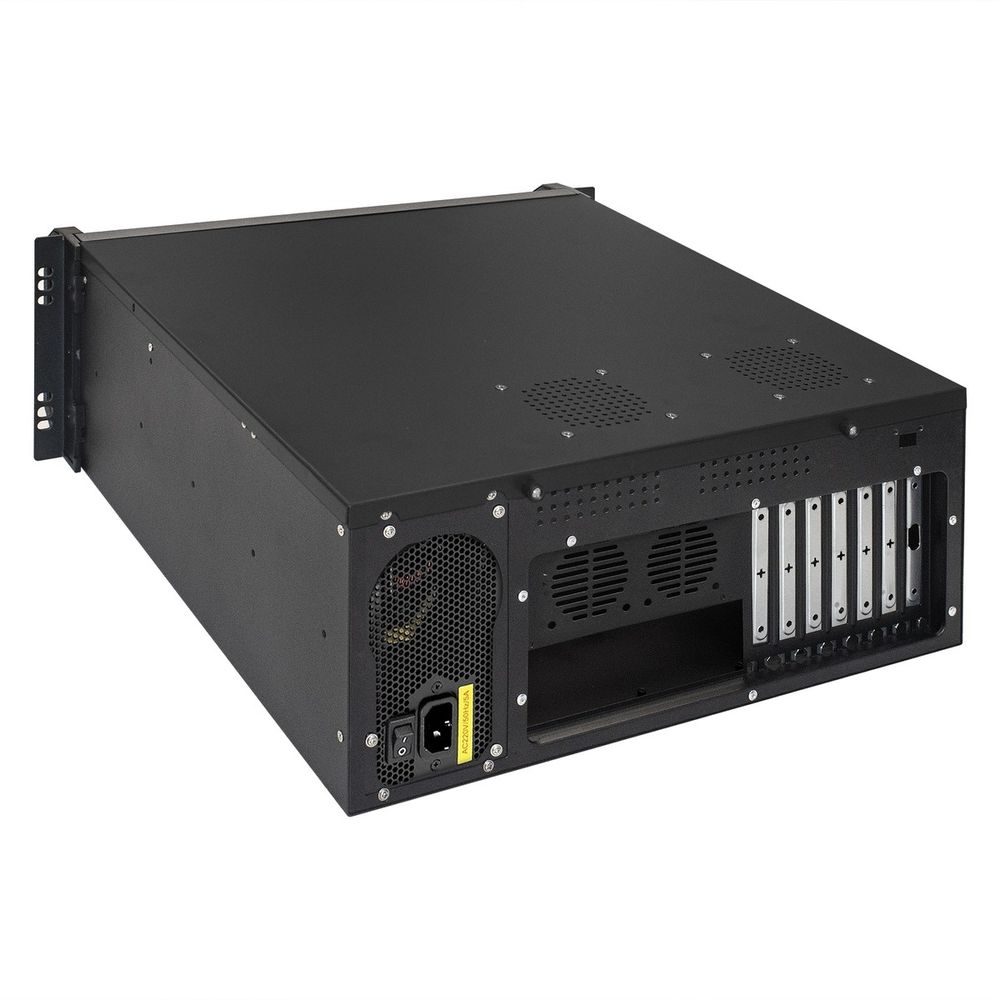 Exegate EX300066RUS Серверный корпус ExeGate Pro 4U450-16/4U4019S <RM 19", высота 4U, глубина 450, БП 700PAS, USB>