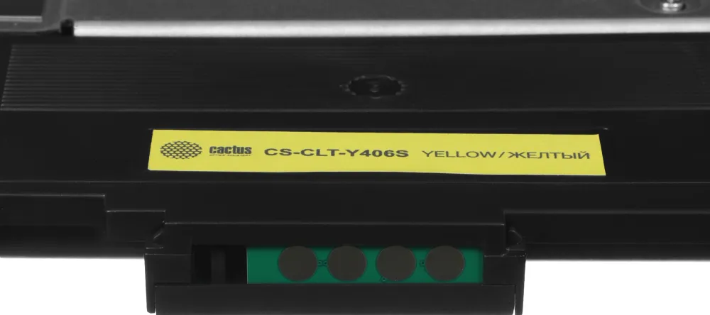 Картридж лазерный Cactus CS-CLT-Y406S CLT-Y406S желтый (1000стр.) для Samsung CLP-360/365/CLX-3300/3305