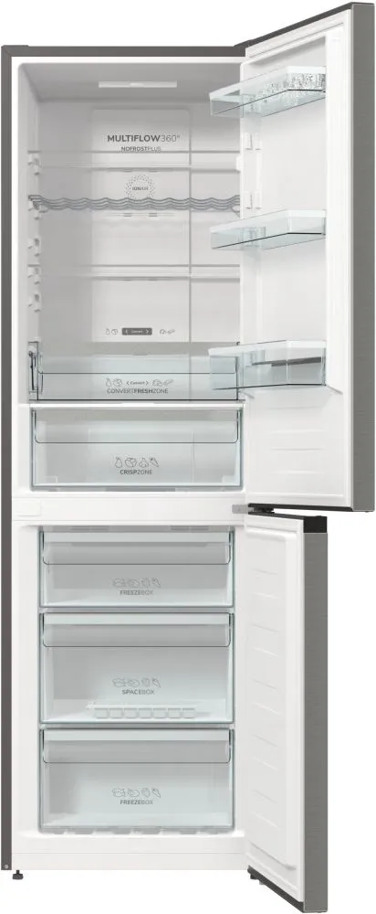 Холодильник Gorenje NRK6192AXL4 2-хкамерн. серебристый мат.