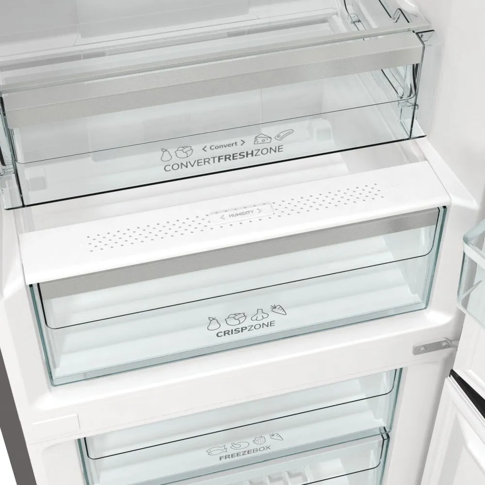 Холодильник Gorenje NRK6192AXL4 2-хкамерн. серебристый мат.